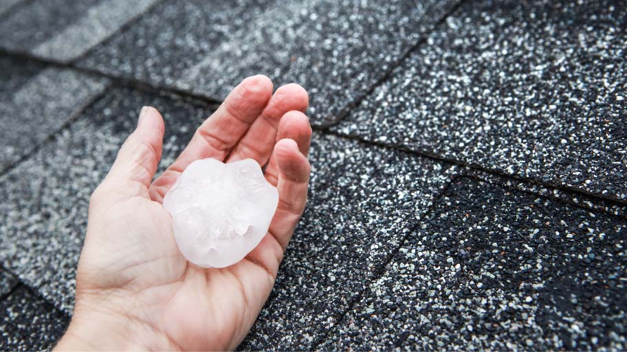Hail on the Roof - How to Identify Hail Damage on Your Roof