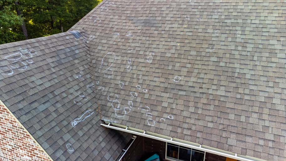 Signs of Hail Damage - How to Identify Hail Damage on Your Roof