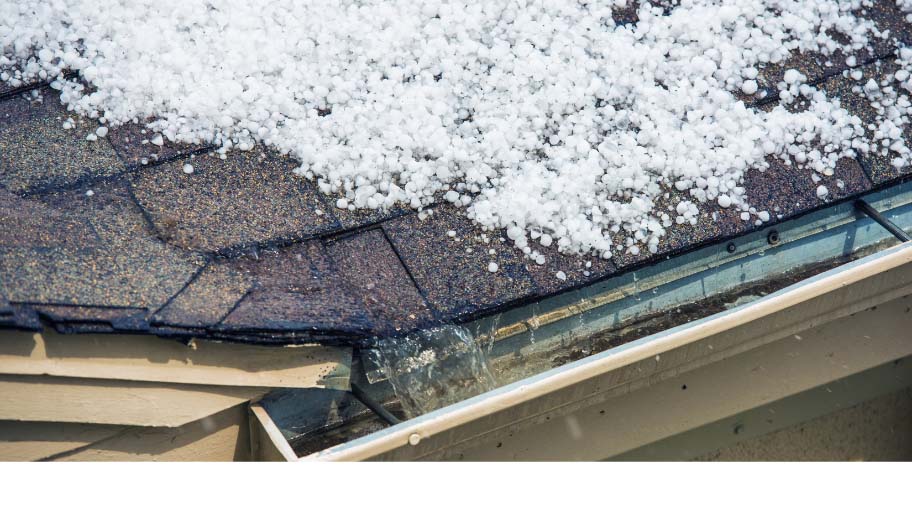 Roof Full of Hail - How to Identify Hail Damage on Your Roof